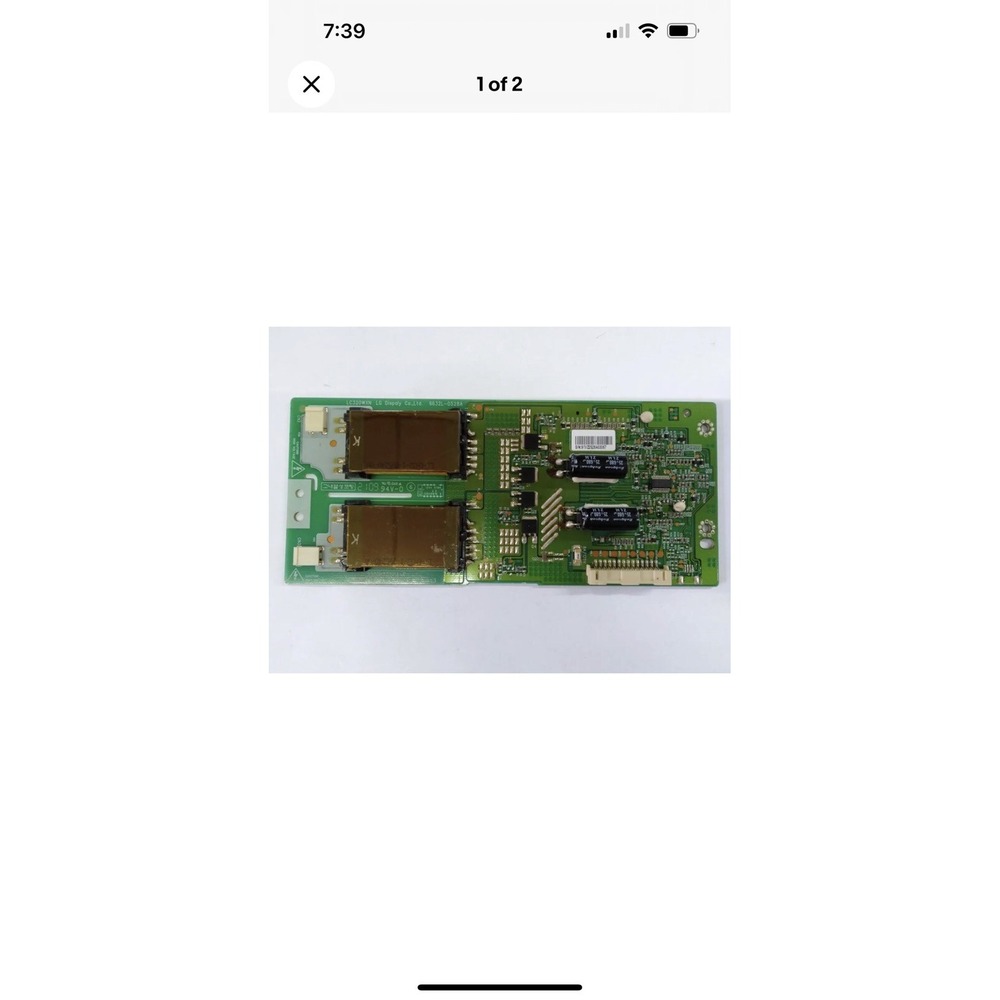 LG LC320WXN-SBA1 Backlight Inverter Board‎ 6632L-0528A 2300KTG011A-F PNEL-T803A